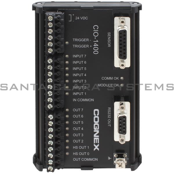 Cognex CIO-1400 In-Sight 1/O Expansion Module | 800-9012-2R Product Image