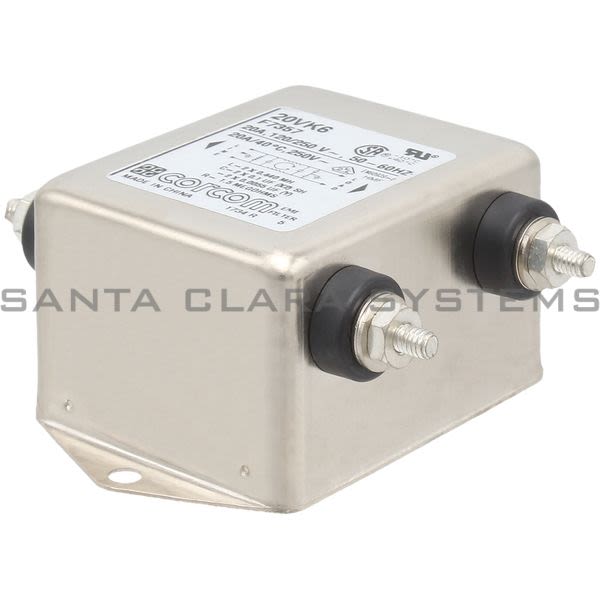 Corcom 20VK6  RFI Power Line Filter Product Image