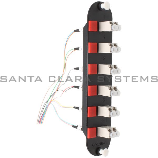 Corning Cable Systems CCH-CP12-A8-P03KJ Closet Connector Housing Panel Pigtailed Connector Product Image