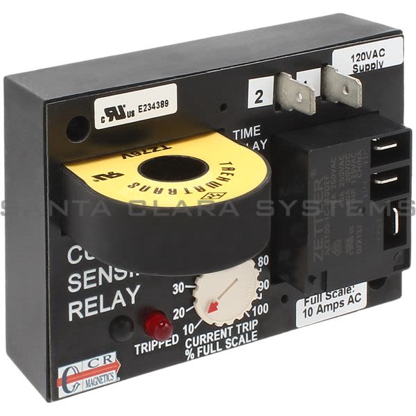 CR Magnetics CR4395-EH-120-110-B-CD-ELR-I Current Sensing Relay Product Image