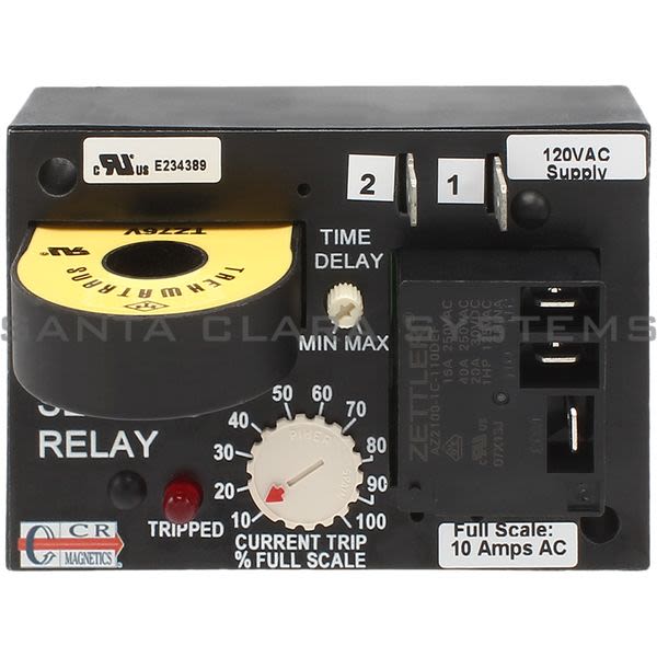CR Magnetics CR4395-EH-120-110-B-CD-ELR-I Current Sensing Relay Product Image