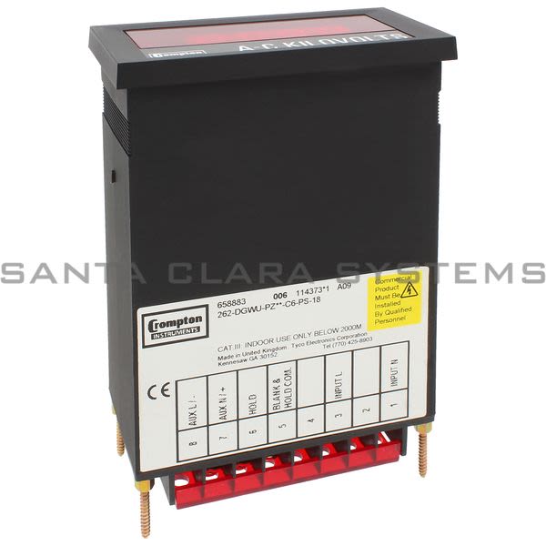 Crompton 262-DGWU-PZTC-PS-18 Instruments Panel Meter | A-C Kilovolts Product Image