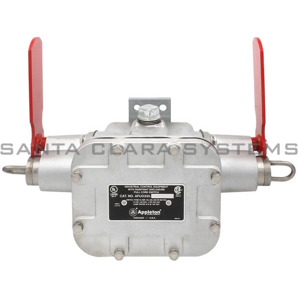 Crouse Hinds AFU0333-66 Conveyor Control Switch | 25 Pound Pull Force Double End Product Image