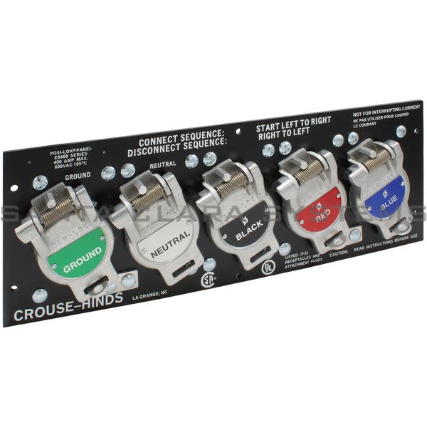 Crouse Hinds E0400-1662 5 Connector Panel Product Image