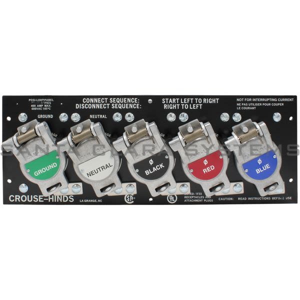 Crouse Hinds E0400-1687 Power Distribution Panel Product Image