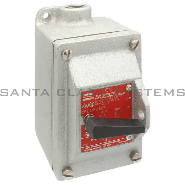 Crouse Hinds EDS2129 Explosion Proof Switch Product Image
