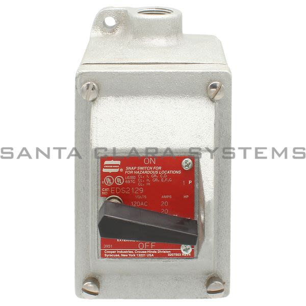 Crouse Hinds EDS2129 Explosion Proof Switch Product Image