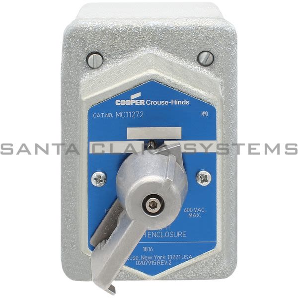 Crouse Hinds MC11272 Front Operated Selector Switch Product Image