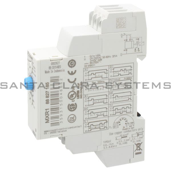 Crouzet 88 827 185  MXR1 Multifunction Timer Product Image