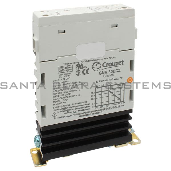 Crouzet GNR30DCZ Relay, 30 amp Product Image