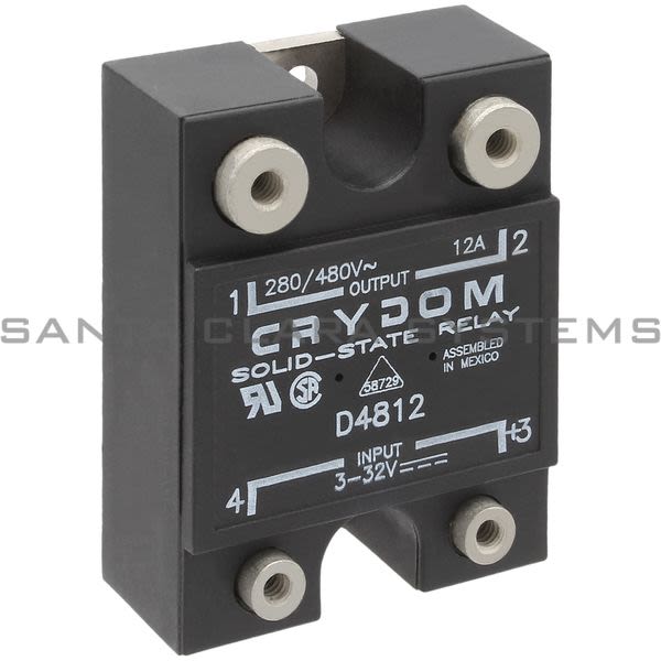 Crydom D4812 Solid State Panel Mount Relay Product Image