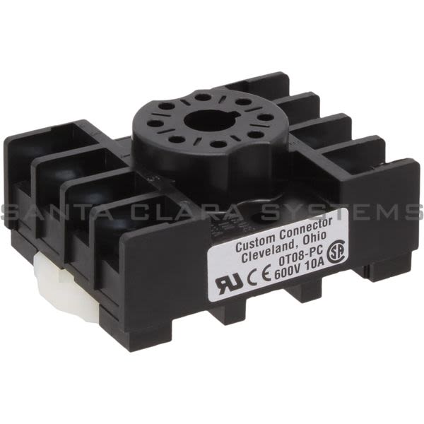 Custom Connector OT08-PC Relay Socket 8-Pin Octal Product Image