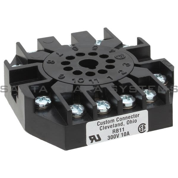 RB11 Custom Connector Relay Socket - Santa Clara Systems