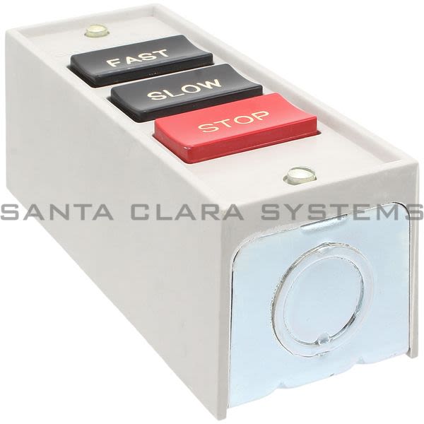 Cutler-Hammer 10250H-5304 Pushbutton 3-ELEMENT Fast/Slow//Stop | Eaton Product Image