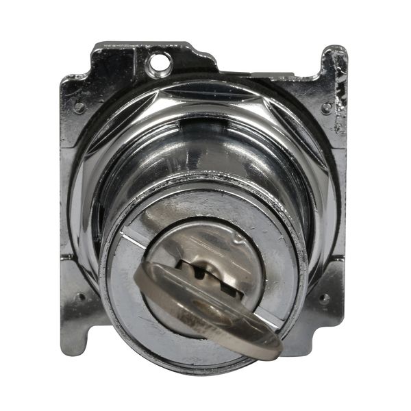 Cutler-Hammer 10250T-15232  Selector Switch Key Operator 3-Position | Eaton Product Image