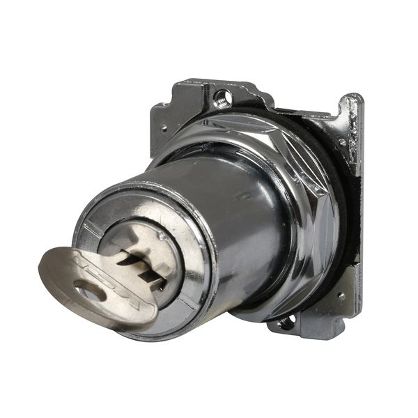 Cutler-Hammer 10250T-15232  Selector Switch Key Operator 3-Position | Eaton Product Image