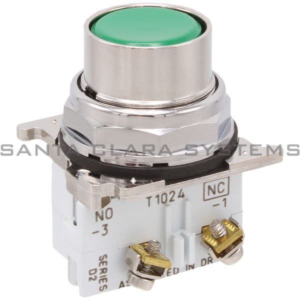 Cutler-Hammer 10250T103-1 Pushbutton Green | Eaton Product Image