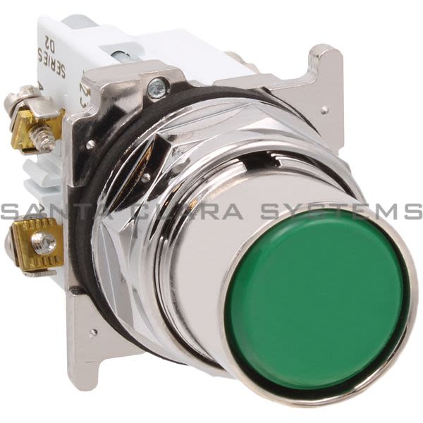 Cutler-Hammer 10250T103-2 Pushbutton Green | Eaton Product Image