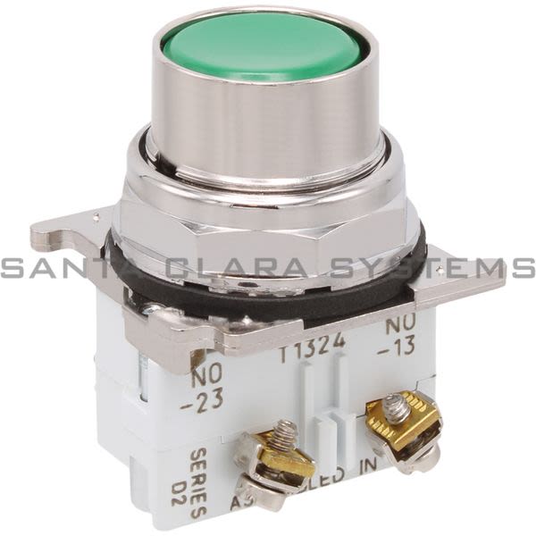 Cutler-Hammer 10250T103-2 Pushbutton Green | Eaton Product Image