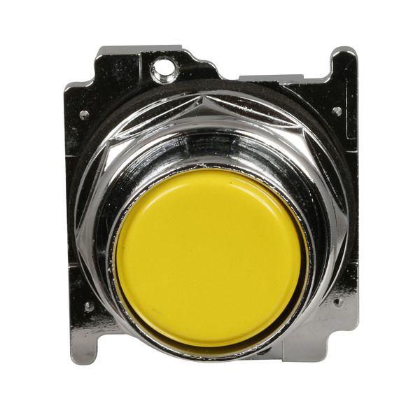 Cutler-Hammer 10250T104  Push Button Yellow Flush | Eaton 10250T-104 Product Image