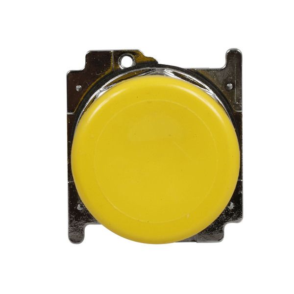 Cutler-Hammer 10250T124  Pushbutton Yellow Mushroom | 10250T-124 Eaton Product Image