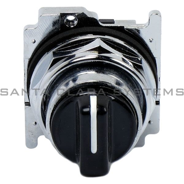 Cutler-Hammer 10250T1343  Selector Switch 3-Position Black | Eaton 10250T1343 Product Image