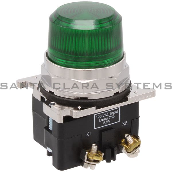 Cutler-Hammer 10250T181NC2N Indicator Light | Green Product Image