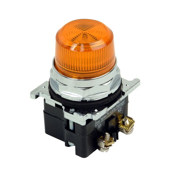 Cutler-Hammer 10250T197LAP2A Pilot Light Amber LED | Eaton Product Image