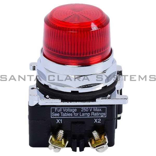 Cutler-Hammer 10250T197LRP2A Pilot Light Red LED | Eaton Product Image