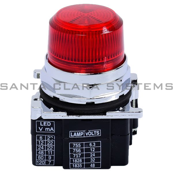 Cutler-Hammer 10250T197LRP2A Pilot Light Red LED | Eaton Product Image