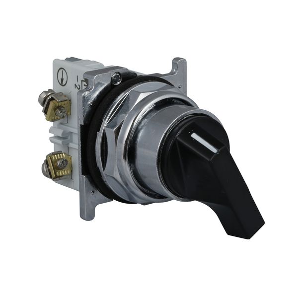 Cutler-Hammer 10250T20LB Selector Switch 2-Pos Black | Eaton Product Image