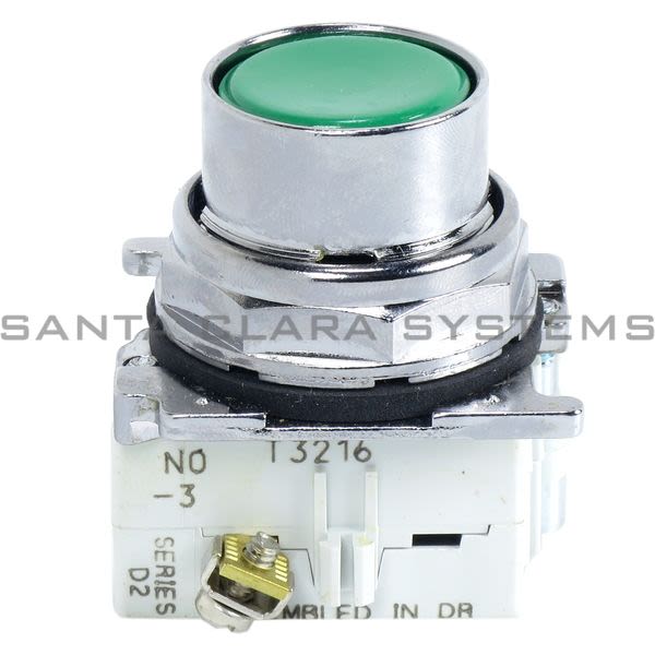 Cutler-Hammer 10250T23G Pushbutton Green | 10250T-23G Product Image