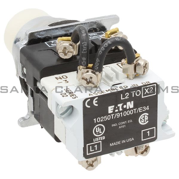 Cutler-Hammer 10250T297LWP2A Pilot Light White LED Product Image