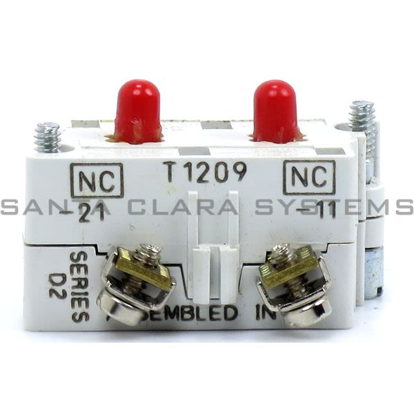 Cutler-Hammer 10250T3 Contact Block 10amp 2NC Product Image