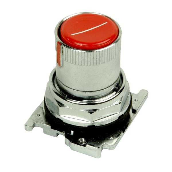 Cutler-Hammer 10250T3213 Push Button Red Roto-Push-2-PULL | Eaton Product Image
