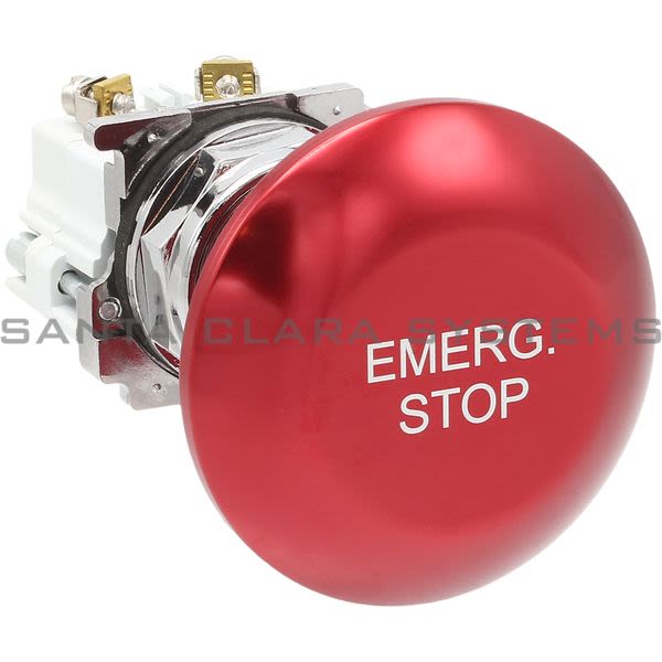 Cutler-Hammer 10250T33 Pushbutton Jumbo E-Stop | Eaton Product Image