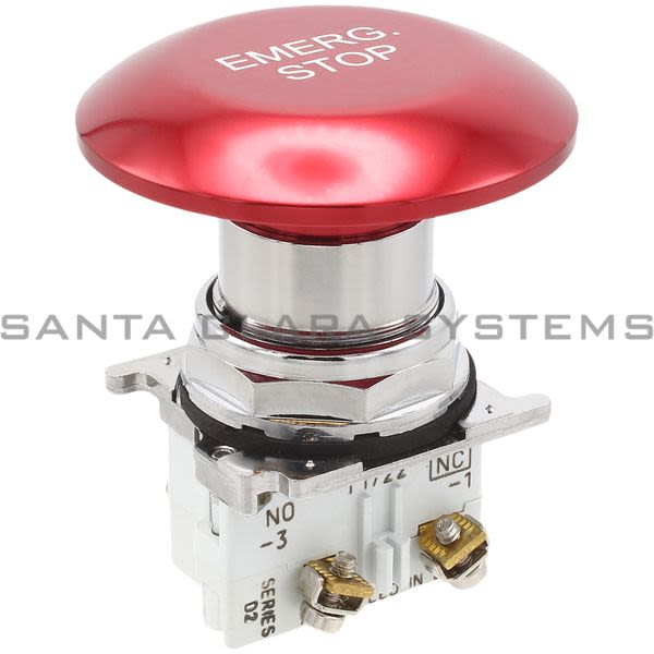 Cutler-Hammer 10250T33 Pushbutton Jumbo E-Stop | Eaton Product Image