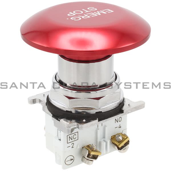 Cutler-Hammer 10250T33 Pushbutton Jumbo E-Stop | Eaton Product Image