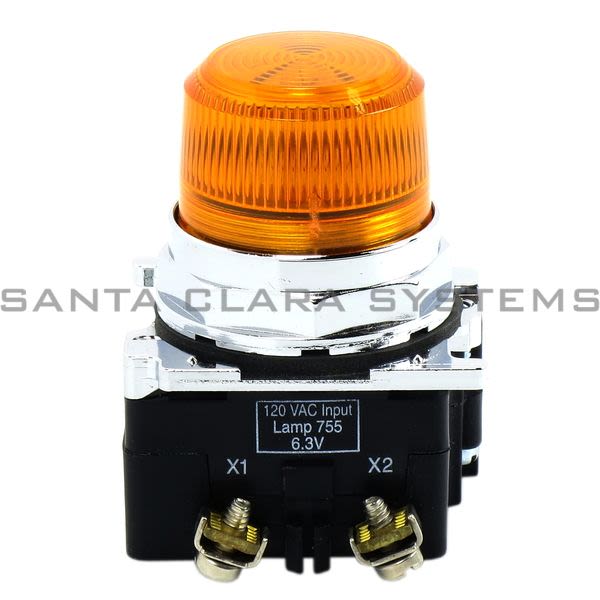 Cutler-Hammer 10250T34A  Pilot Light Amber | Eaton Product Image