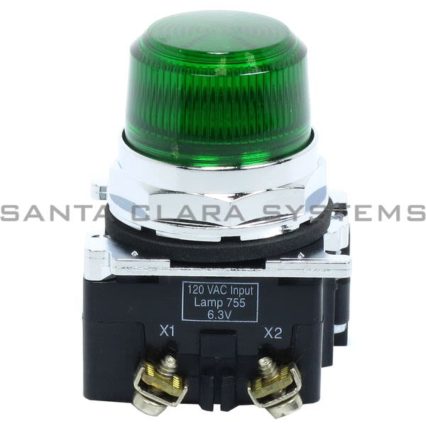 Cutler-Hammer 10250T34G Pilot Light Green | Eaton Product Image