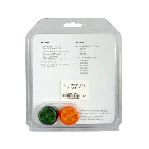 Cutler-Hammer 10250T34R-POP Pilot Light Red | 10250ED1302-9 Product Image