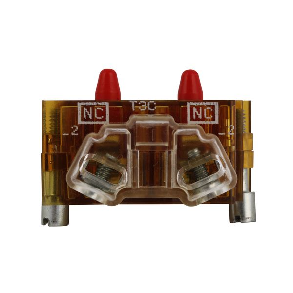 Cutler-Hammer 10250T3C Contact Block 2 NC Product Image
