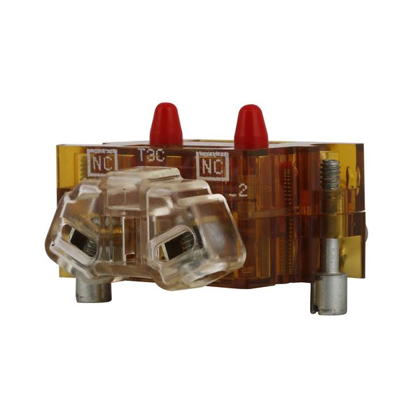 Cutler-Hammer 10250T3C Contact Block 2 NC Product Image