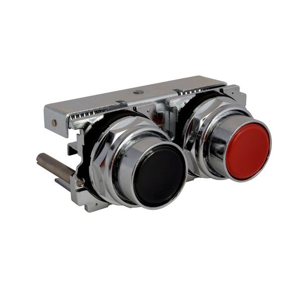 Cutler-Hammer 10250TA67  Standard Duty Push Button Black & Red Product Image
