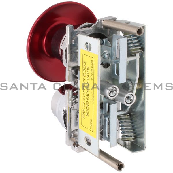 Cutler-Hammer 10250TA76 Pushbutton Maintained Black Flush Red Jumbo Mush | 10250TA76 Product Image