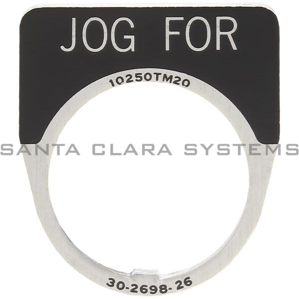 Cutler-Hammer 10250TM20 Legend Plate Product Image