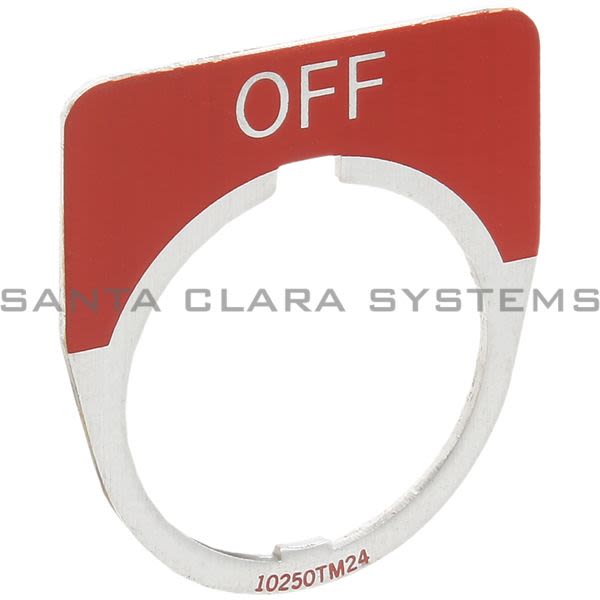 Cutler-Hammer 10250TM24 Legend Plate Product Image