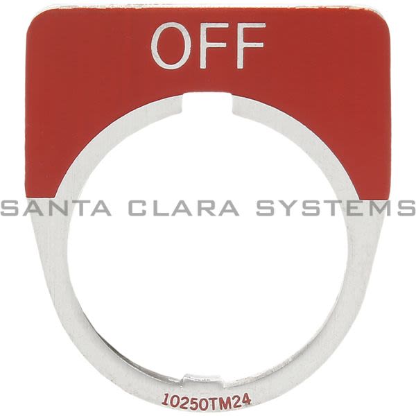 Cutler-Hammer 10250TM24 Legend Plate Product Image