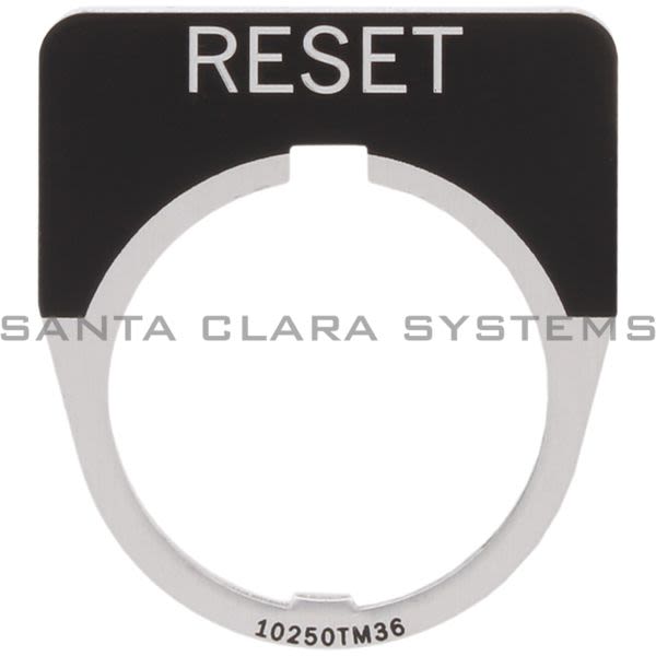 Cutler-Hammer 10250TM29 Legend Plate Product Image