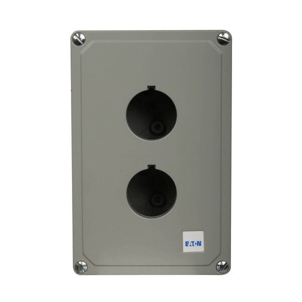 Cutler-Hammer 10250TN2 Push Button Enclosure Oiltight 2-Hole Product Image